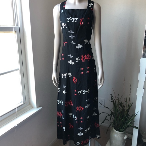 Vintage Jessica Howard overalls dress - Picture 1 of 5